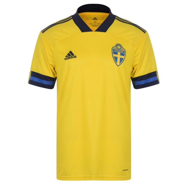 Heimtrikot Schweden 2020 Gelb Günstige Fußballtrikots